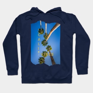 Cali Vibes - California Sky Palm Trees Hoodie